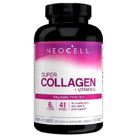Neocell แพ็คเกจใหม่ !! Super Collagen + C Type 1&3 6,000 mg (250 tablets)